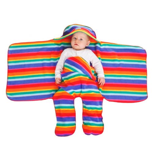 Rainbow Nod Pod Baby Blanket